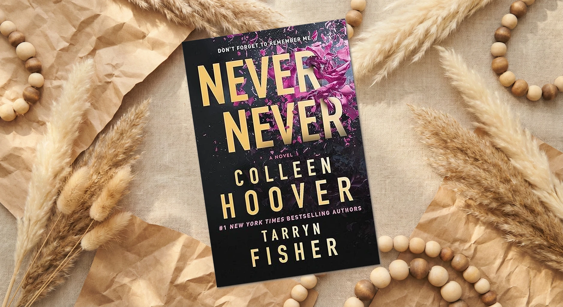 Cover of Never Never by Colleen Hoover