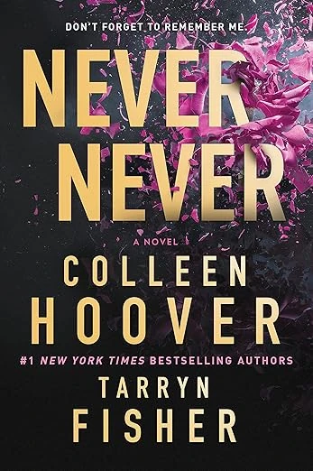 Cover of Never Never by Colleen Hoover