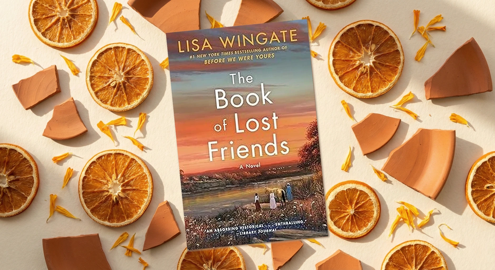 Cover of The Book of Lost Friends by Lisa Wingate