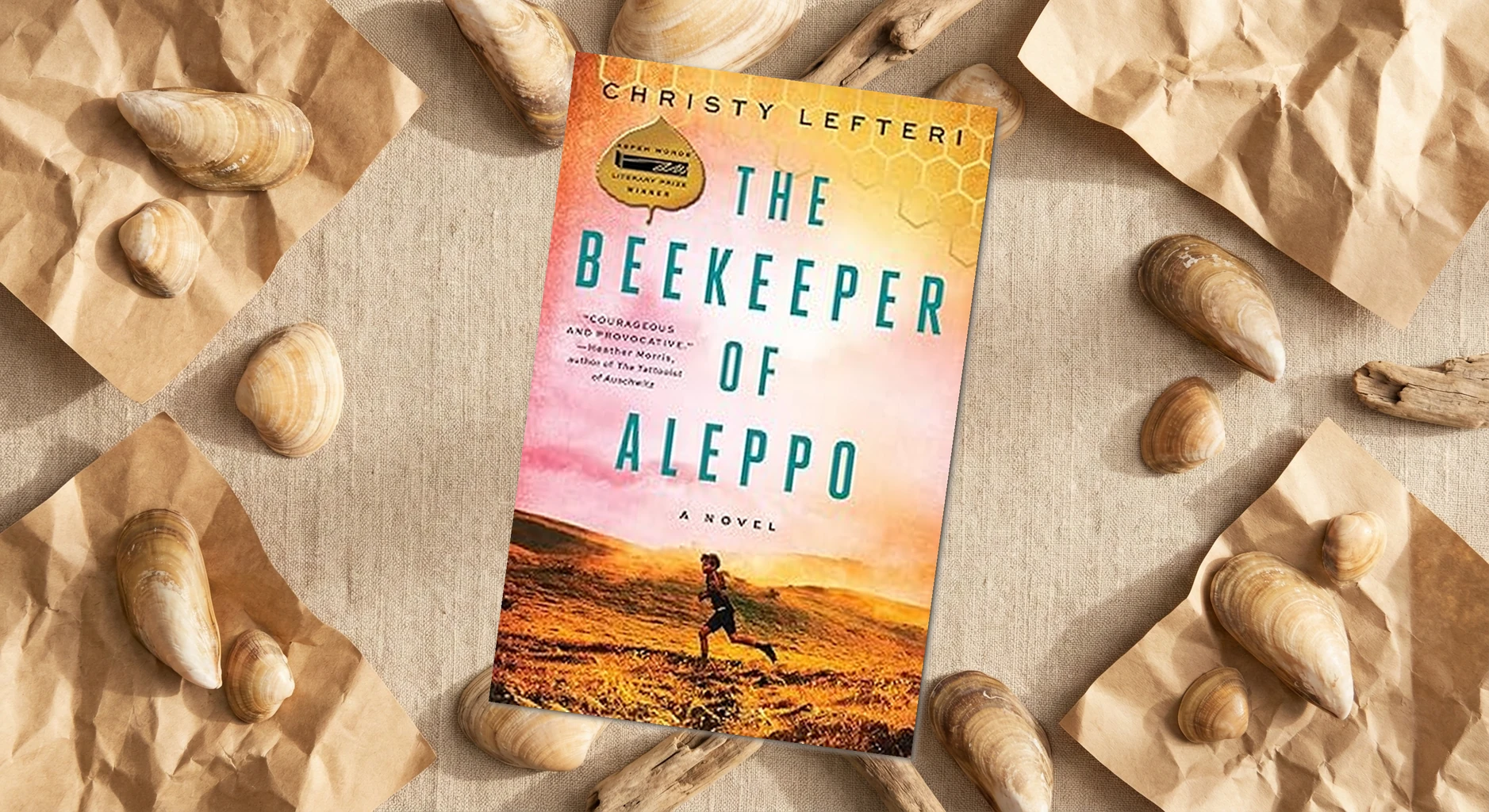 Cover of The Beekeeper of Aleppo: A Novel by Christy Lefteri