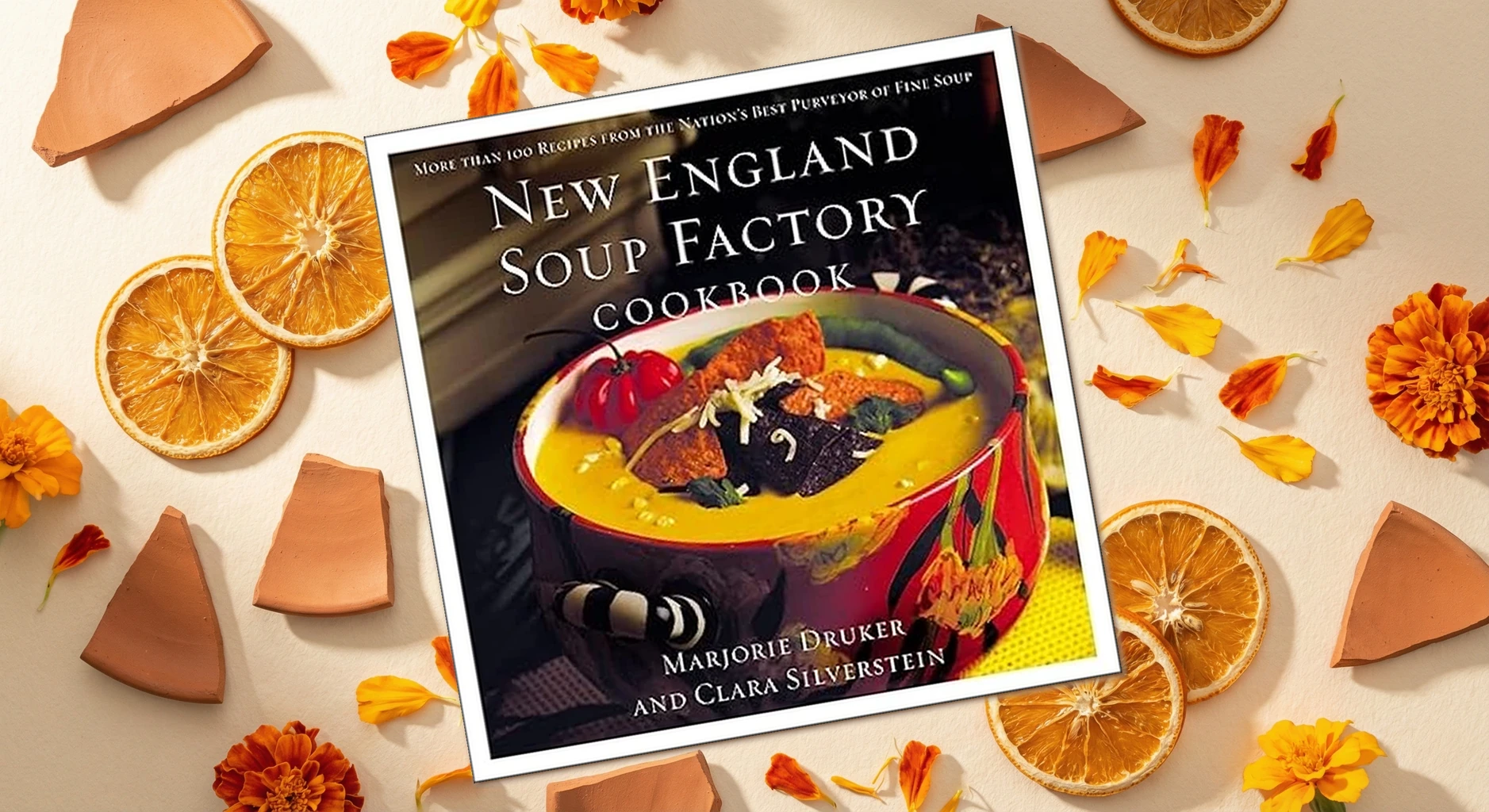 Cover of New England Soup Factory Cookbook by Clara Silverstein