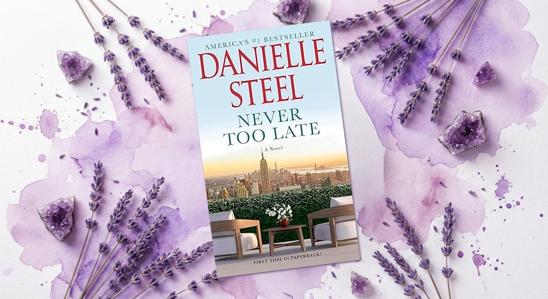 Cover of Never Too Late by Danielle Steel